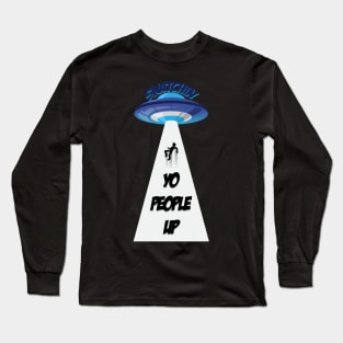 Snatchin Yo Peple Up Cool Graphic Tee Tshirt Long Sleeve T-Shirt